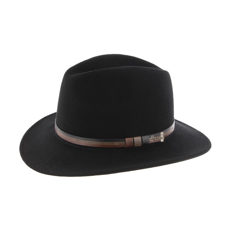 chapeau en feutre homme ou mixte avec protection oreilles