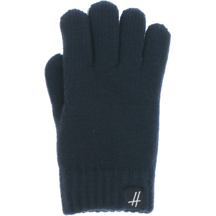 gant enfant en maille couleur marine