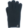 gant enfant en maille couleur marine