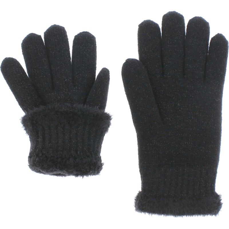 gant femme en maille avec doublure en plush teddy doux gant femme en maille avec doublure en plush teddy doux