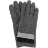 gant femme en laine coloris gris