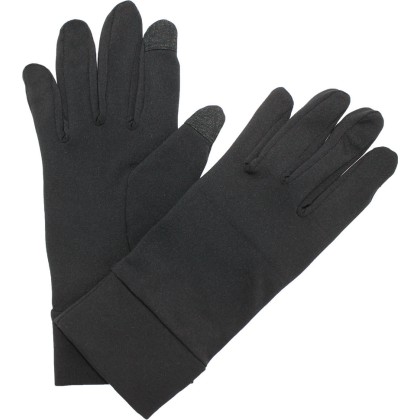 gants adulte noir, doigts tactiles