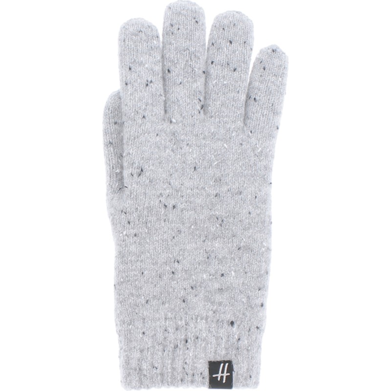 gants mixte en maille coloris gris clair gants mixte en maille coloris gris clair
