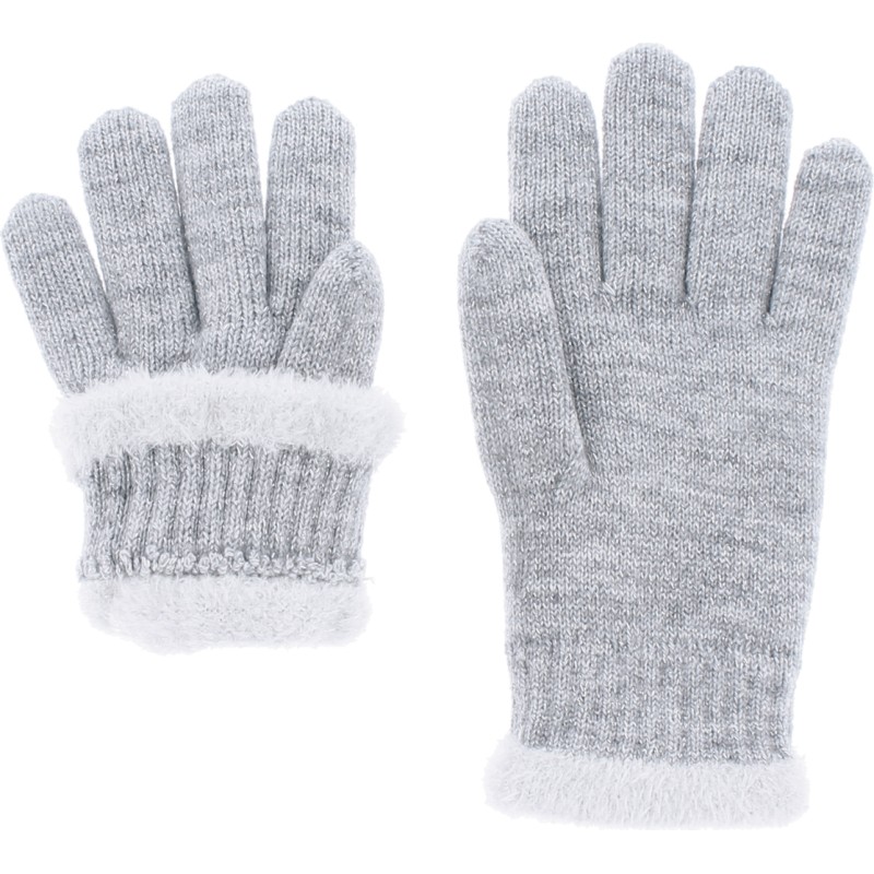 gants femme en maille avec fil lurex et doublure en teddy plush doux gants femme en maille avec fil lurex et doublure en teddy plush doux