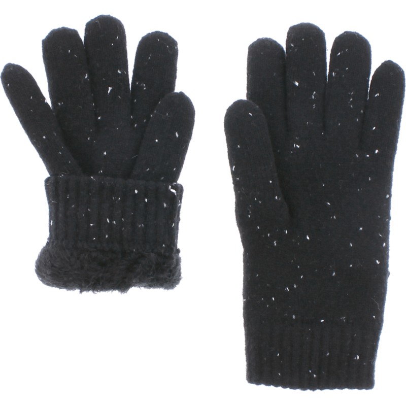 gants mixte en maille avec doublure en teddy plush soft gants mixte en maille avec doublure en teddy plush soft