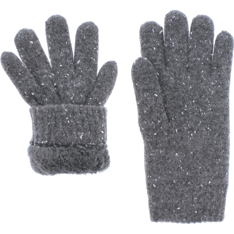 gants mixte en maille avec doublure en teddy plush doux gants mixte en maille avec doublure en teddy plush doux
