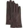 Gant peau d'agneau femme + surpiqures doublé laine doublé laine
