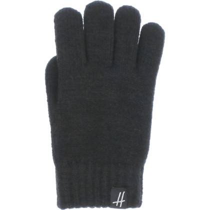 gant enfant en maille coloris noir