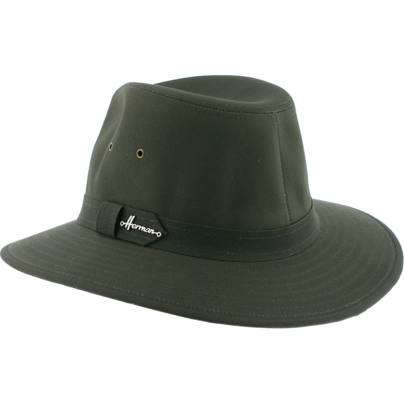 chapeau herman pluie coton huile chapeau herman pluie coton huile