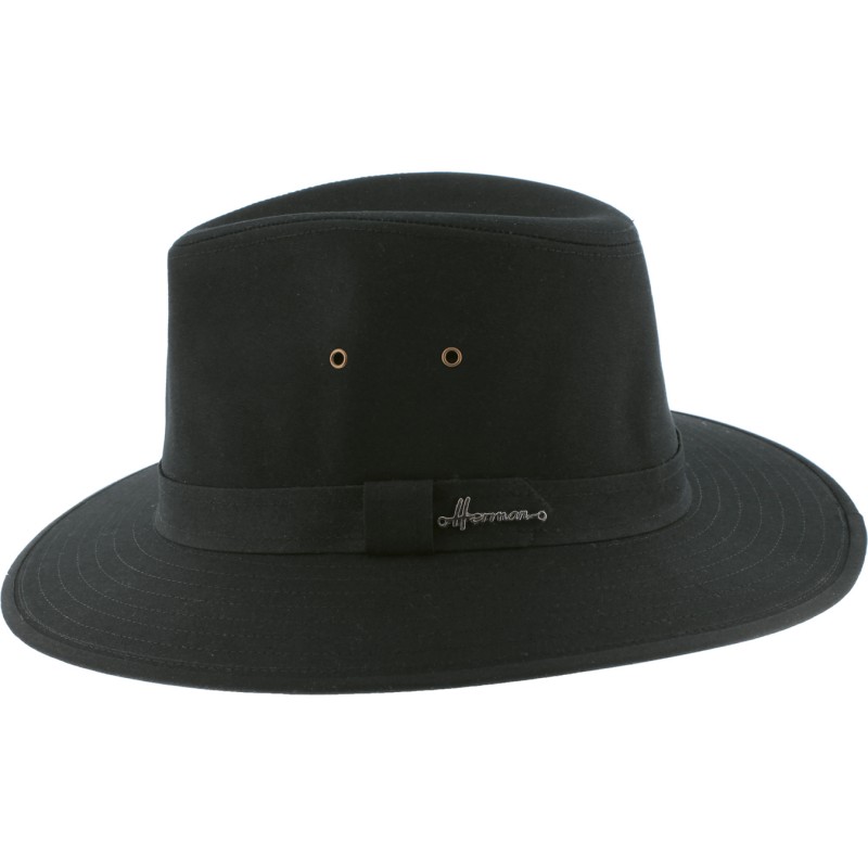 chapeau herman de pluie impermeable en coton huile chapeau herman de pluie impermeable en coton huile