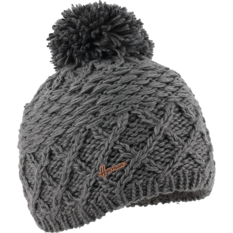 bonnet pompon femme