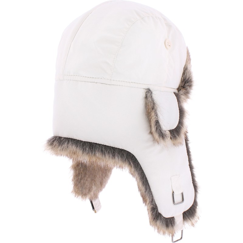 Chapka en fausse fourrure, avec 2 positions de fermeture Chapka en fausse fourrure, avec 2 positions de fermeture
