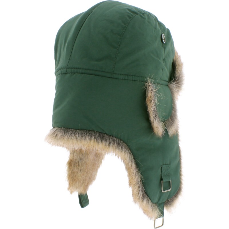 Chapka en fausse fourrure, avec 2 positions de fermeture Chapka en fausse fourrure, avec 2 positions de fermeture