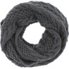 echarpe loop en maille torsadee