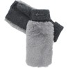 mitaines en fausse fourrure hiver chaud
