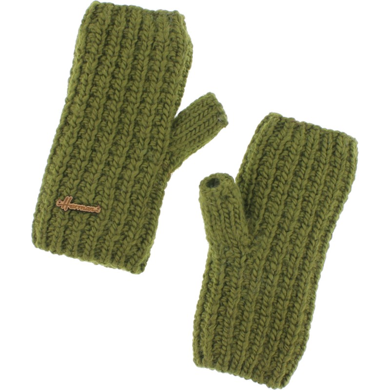 mitaines gants en maille polyester recyclé