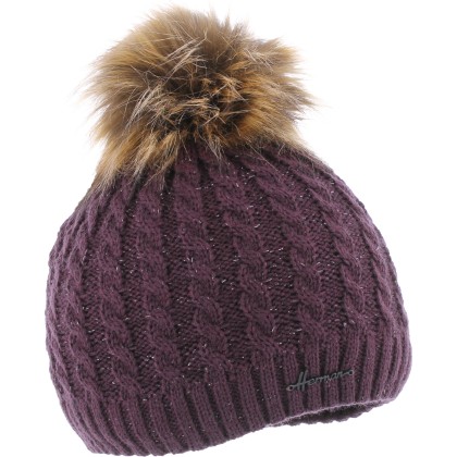 bonnet femme pompon