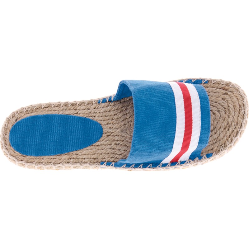 Sandale bicolore en coton Sandale bicolore en coton