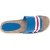 Sandale bicolore en coton