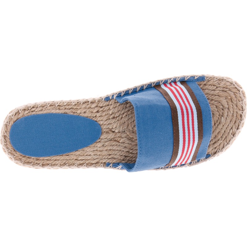 Sandale bicolore en coton
