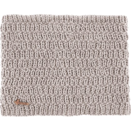 Tour de cou en maille unie doublé plush