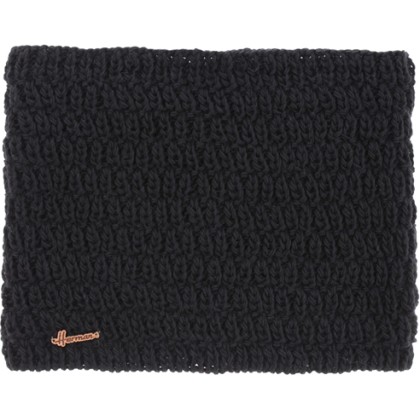 Tour de cou en maille unie doublé plush
