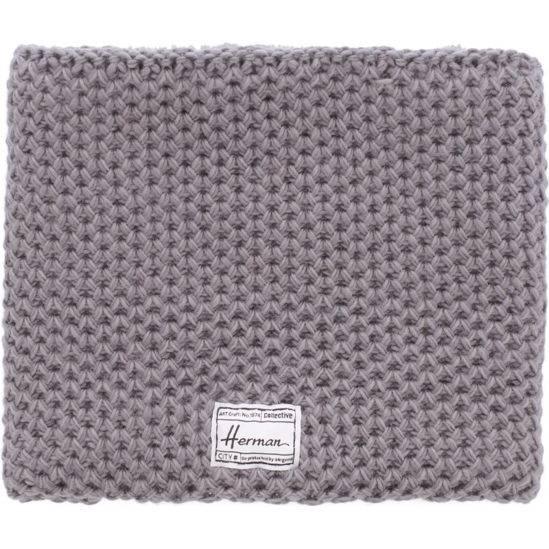 TOUR DE COU CHINE BICOLORE DOUBLE PLUSH