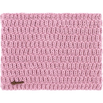 Tour de cou en maille unie doublé plush