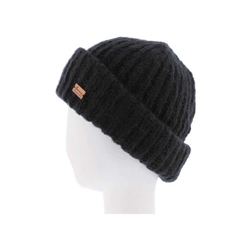 bonnet herman en maille a revers bonnet herman en maille a revers