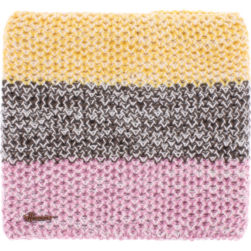 TOUR DE COU CHINE TRICOLORE DOUBLE PLUSH