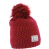 bonnet pompon femme