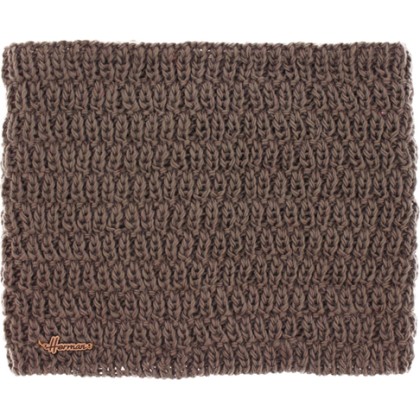 Tour de cou en maille unie doublé plush