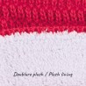 Tour de cou en maille unie doublé plush
