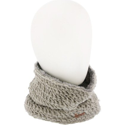 Tour de cou tricot oblique uni