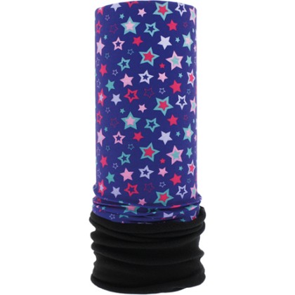 Multifonctionnal tube with fleece bottom