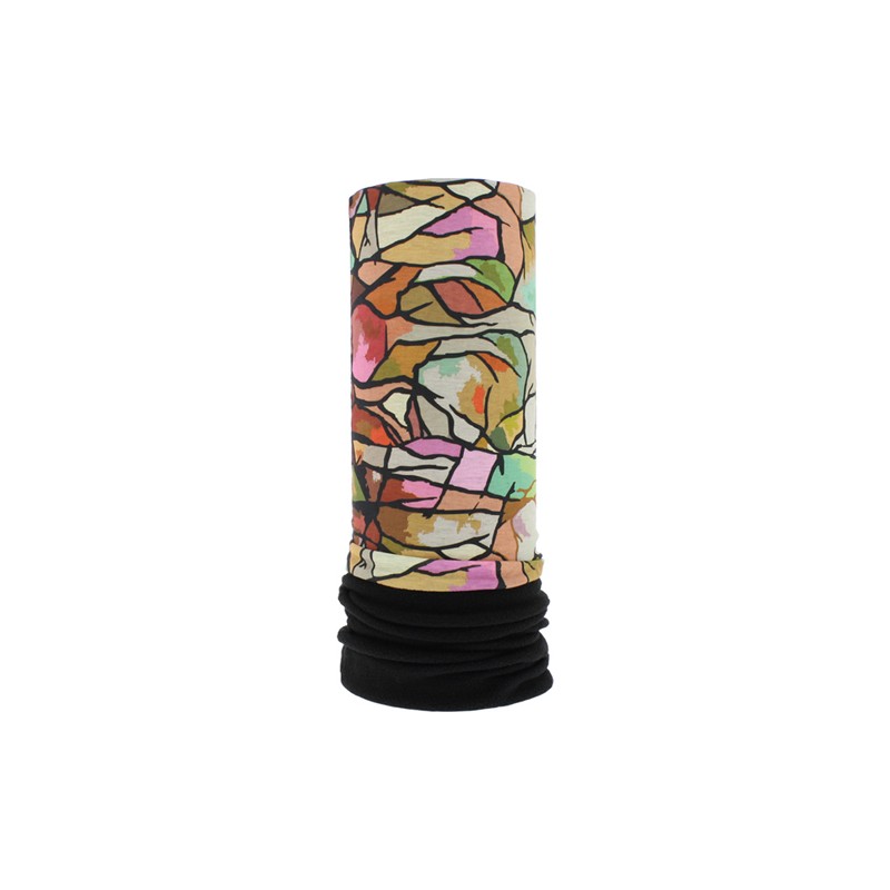 Multifonctionnal tube with fleece bottom