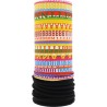 Multifonctionnal tube with fleece bottom