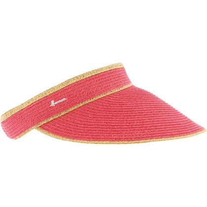 bicolour paper braid visor
