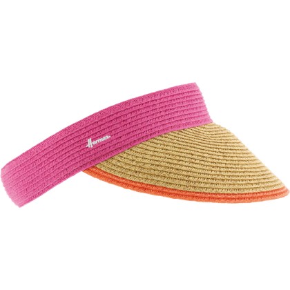 bicolour paper braid visor