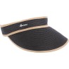 bicolour paper braid visor