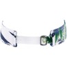 Visor with tropical pattern, with tightening buckle