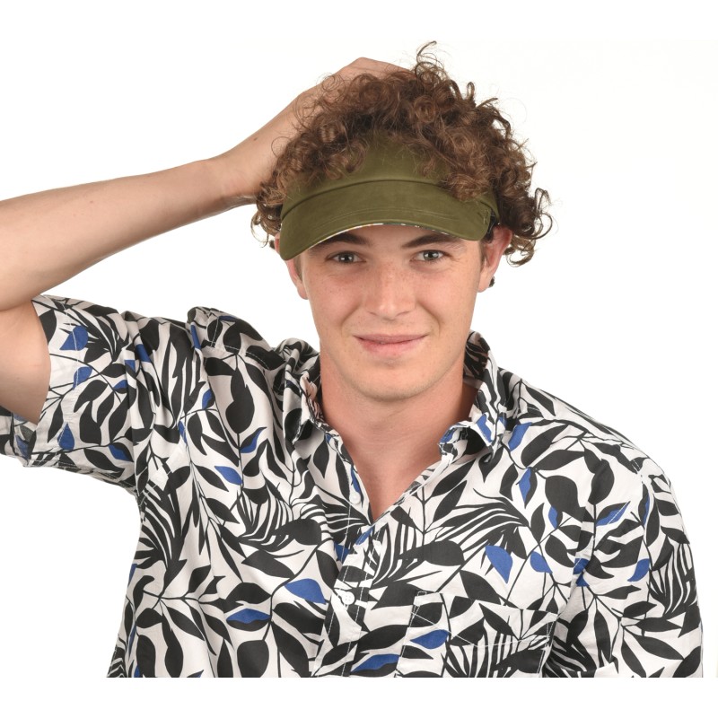 Visière unie avec boucle de serrage Visière unie avec boucle de serrage