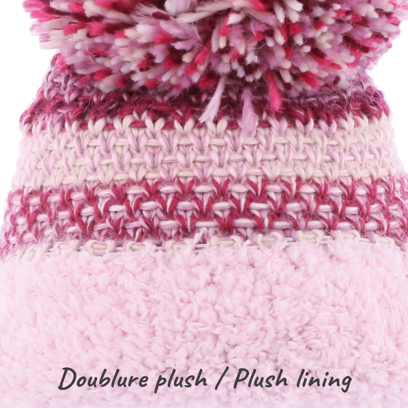 bonnet femme doublure plush