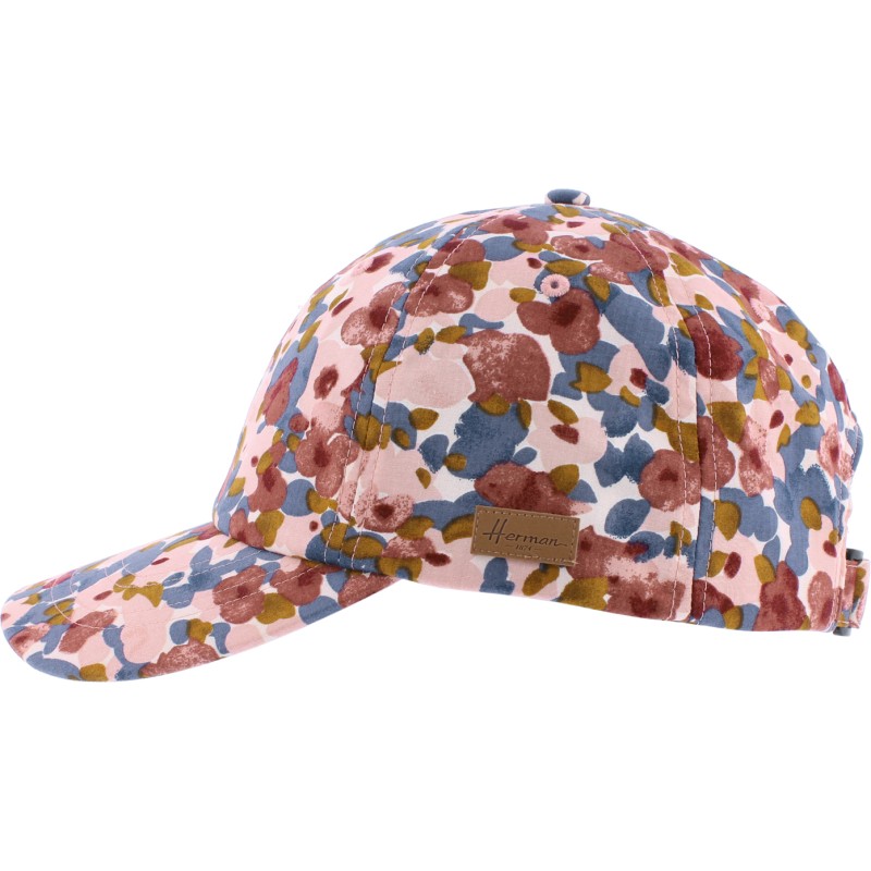 Casquette baseball à fleurs. Fermeture velcro Casquette baseball à fleurs. Fermeture velcro