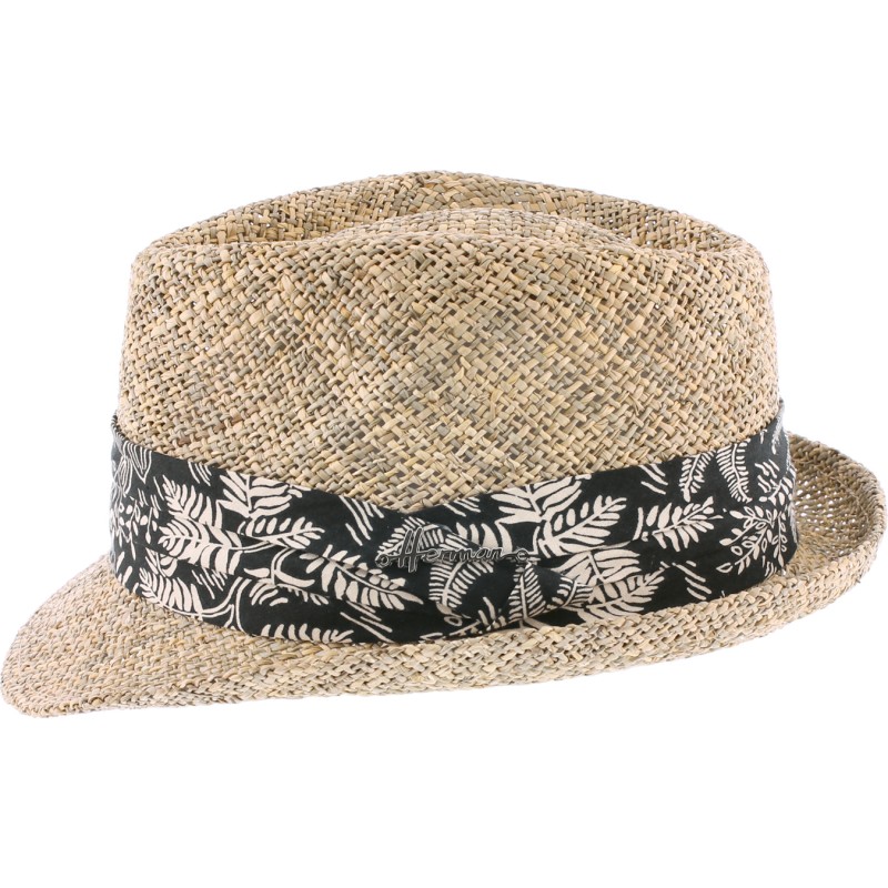 natural straw small brim hat natural straw small brim hat