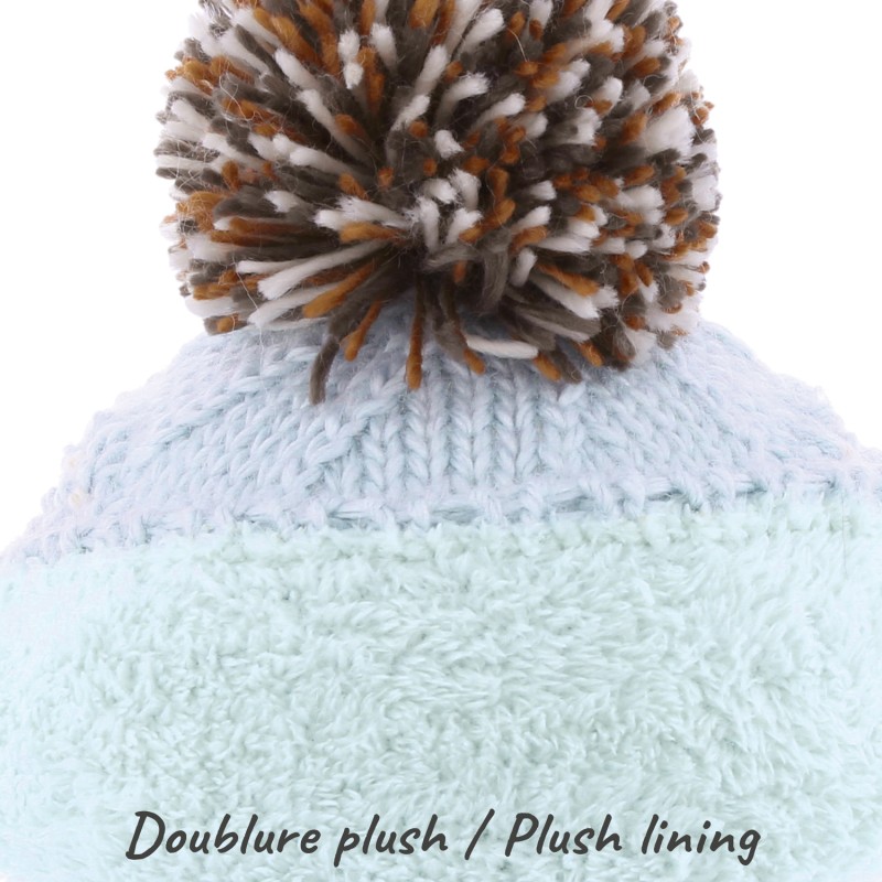 bonnet enfant avec doublure plush douce bonnet enfant avec doublure plush douce