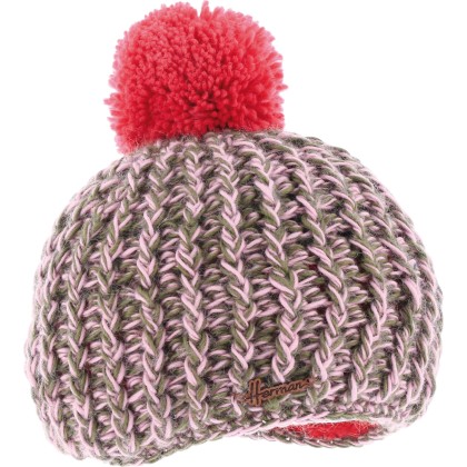 bonnet enfant pompon maille