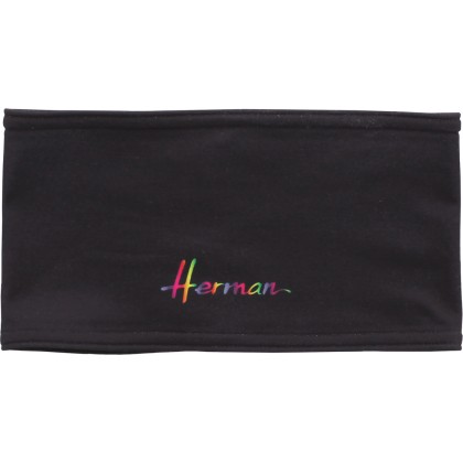 bandeau sport herman en softshell noir
