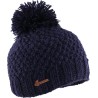 bonnet pompon en maille