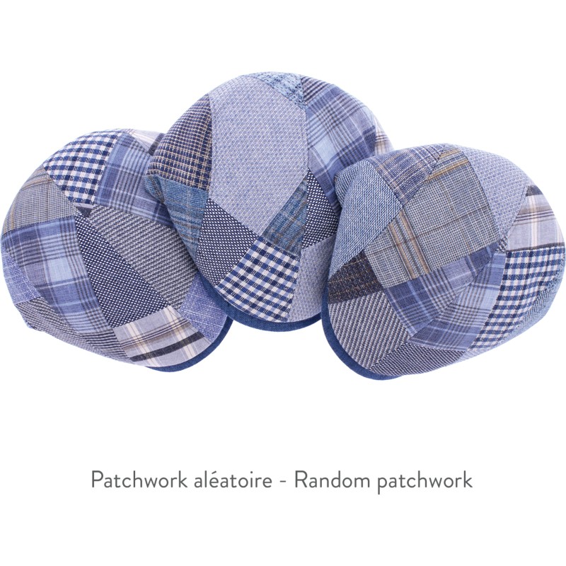 Casquette plate patchwork Casquette plate patchwork